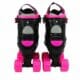 Patins Quad Infantil Traxart Flash - 54mm Abec-7 - Rosa