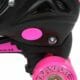 Patins Quad Infantil Traxart Flash - 54mm Abec-7 - Rosa