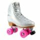 Patins Quad Traxart Brilliant Prata - 58mmx32mm Abec -5