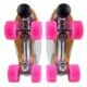 Patins Quad Traxart Brilliant Prata - 58mmx32mm Abec -5