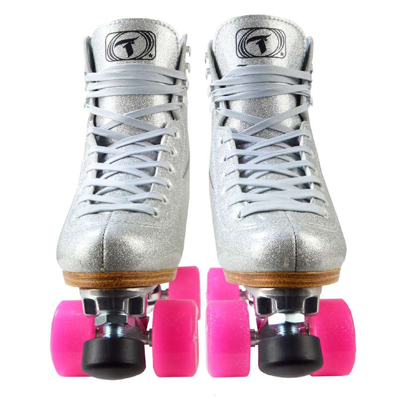 Patins Quad Traxart Brilliant Prata - 58mmx32mm Abec -5