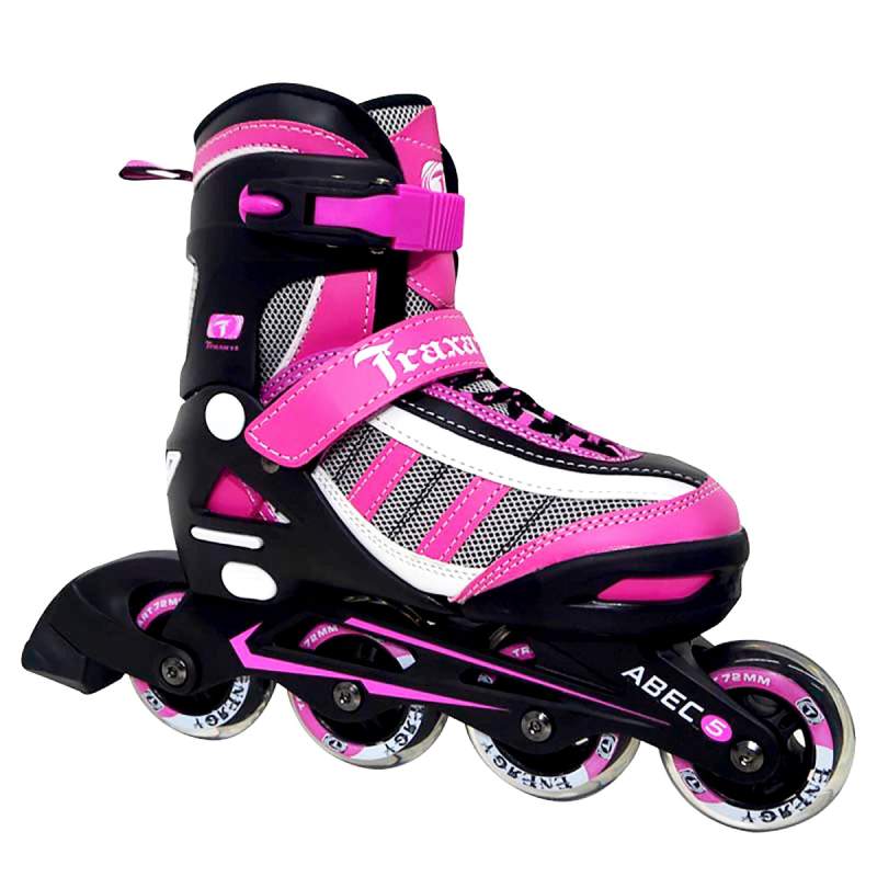 Patins Infantil traxart energy rosa