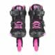 Patins Inline Freestyle Traxart Dynamix Rosa - 80mm Abec-7