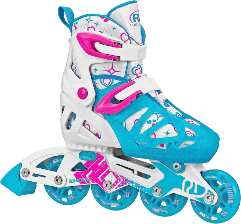 Patins Inline Roller Derby Tracer Girl Ajustável - Infantil