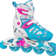 Patins Inline Roller Derby Tracer Girl Ajustável - Infantil