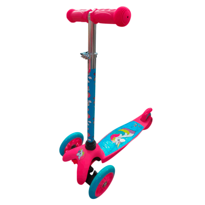 Patinete Infantil Unicórnio Ajustável