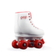 Patins Quad Infantil Pop One Divoks - Branco