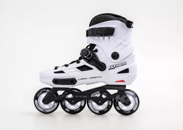 Patins HD Inline New Skull - Branco